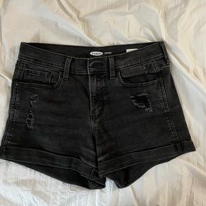 old navy boyfriend jean shorts
